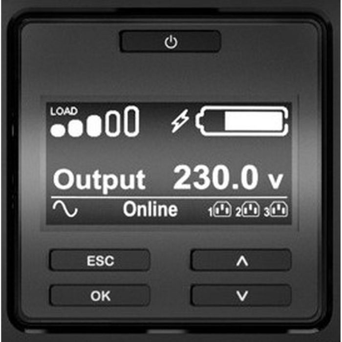 SAI Interactivo APC SRT1000RMXLI-NC 1000 W 1000 VA 3 SAI Interactivo APC SRT1000RMXLI-NC 1000 W 1000 VA 3