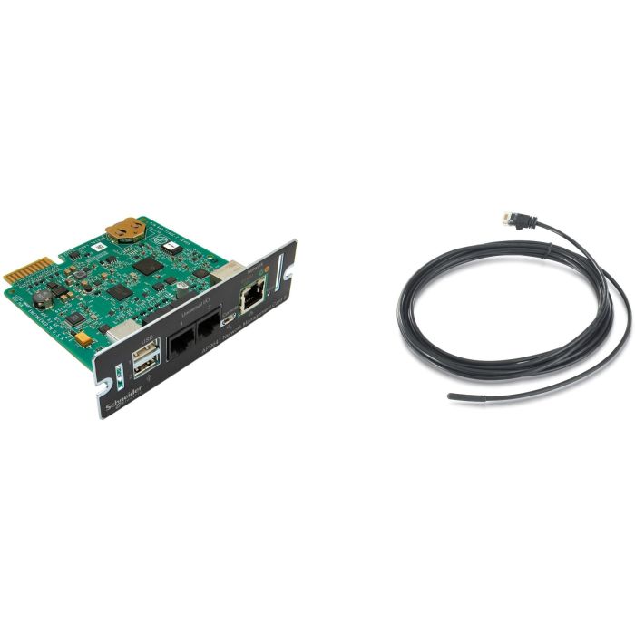 APC AP9641 Tarjeta de Gestión de Red SmartSlot con Monitorización Ambiental y PowerChute para UPS