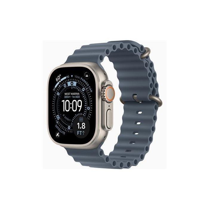 Apple Watch Ultra 3 grps + Smartwatch GPS Titanio 49mm 3000 nits Resistencia al Agua 100m hasta 72h Batería 1