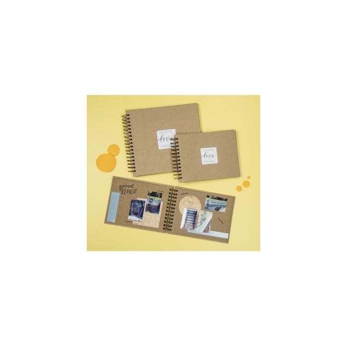 Hama Craft Spiral-Album 24x17 40 Kraftpapier-Seiten 7210 2 Hama Craft Spiral-Album 24x17 40 Kraftpapier-Seiten 7210 2