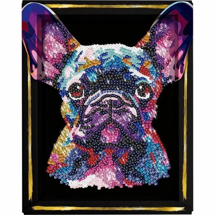 Lansay LAN3181860203613 Kit de ocio creativo Colección Lentejuelas Perro pop art para 14+ años 1 Lansay LAN3181860203613 Kit de ocio creativo Colección Lentejuelas Perro pop art para 14+ años 1