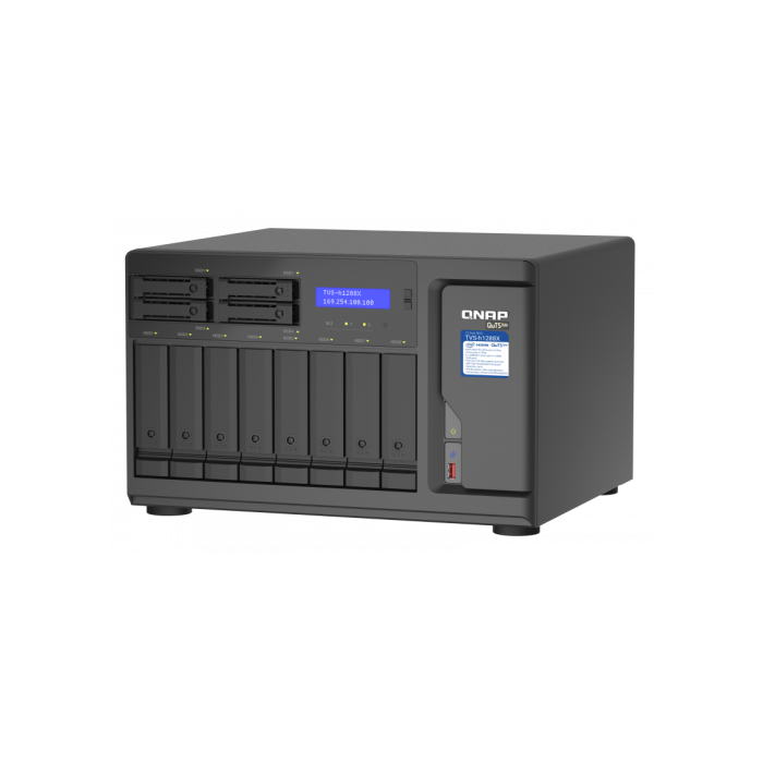 QNAP TVS-h1288X NAS Torre Ethernet Negro 4
