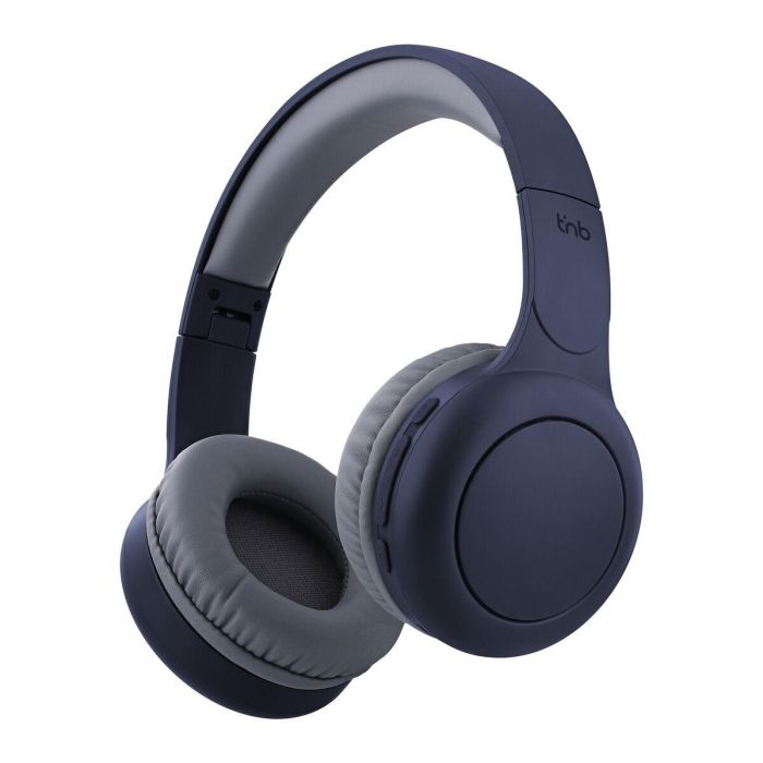 TNB TONALITY - Auriculares supraaurales On-ear Bluetooth headphones - navy blue & storm gray TNB TONALITY - Auriculares supraaurales On-ear Bluetooth headphones - navy blue & storm gray