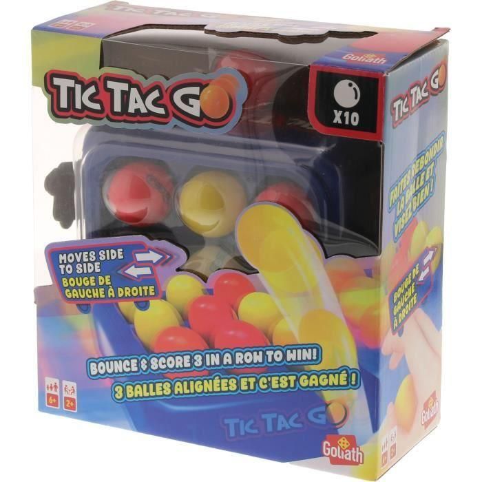 Goliath GOL8720077330337 Tic Tac Go Juego de Mesa para Niños a Partir de 6 Años 4 Goliath GOL8720077330337 Tic Tac Go Juego de Mesa para Niños a Partir de 6 Años 4