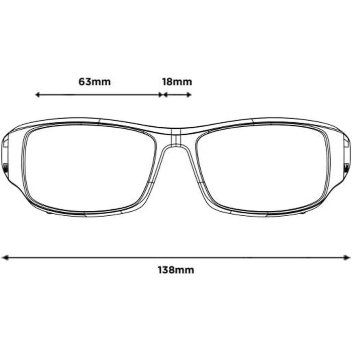 Gafas de Sol Unisex Bollé BS026005 ø 63 mm 1