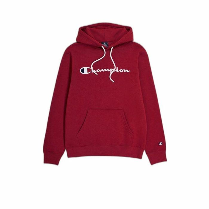 Sudadera con Capucha Hombre Champion Legacy Rojo Oscuro Sudadera con Capucha Hombre Champion Legacy Rojo Oscuro