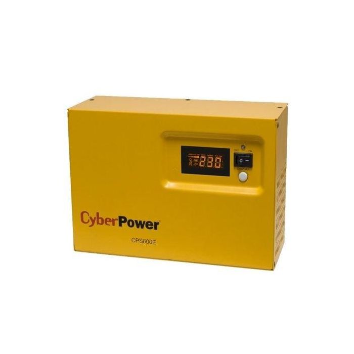 Cyberpower CPS600E-DE Inversor de Corriente 600VA 420W Onda Sinusoidal Pura, 12V DC a 230V AC, Schuko, Torre Cyberpower CPS600E-DE Inversor de Corriente 600VA 420W Onda Sinusoidal Pura, 12V DC a 230V AC, Schuko, Torre