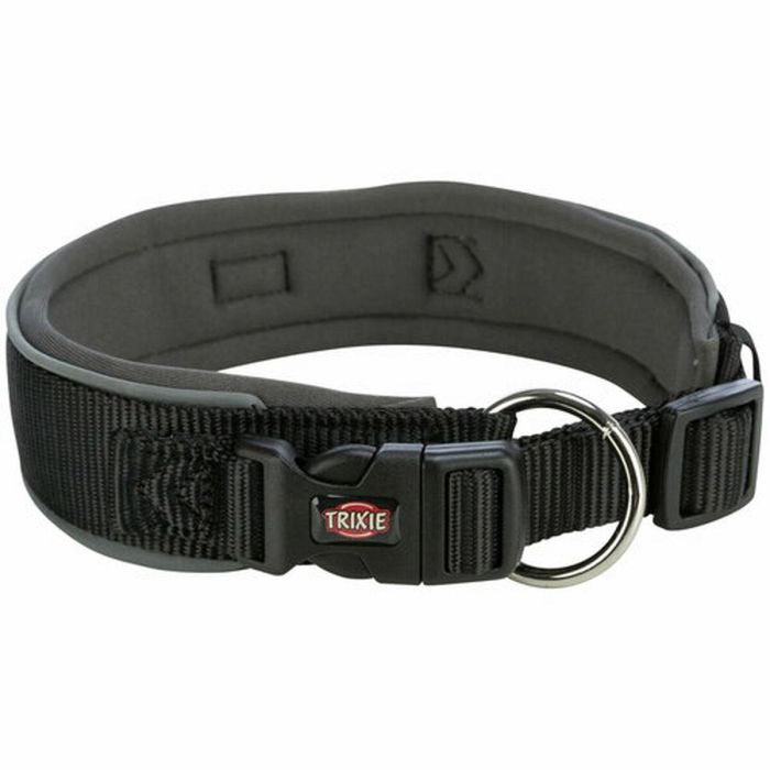 Collar para Perro Trixie Premium Negro Grafito XS/S 27-35 cm 5 Collar para Perro Trixie Premium Negro Grafito XS/S 27-35 cm 5