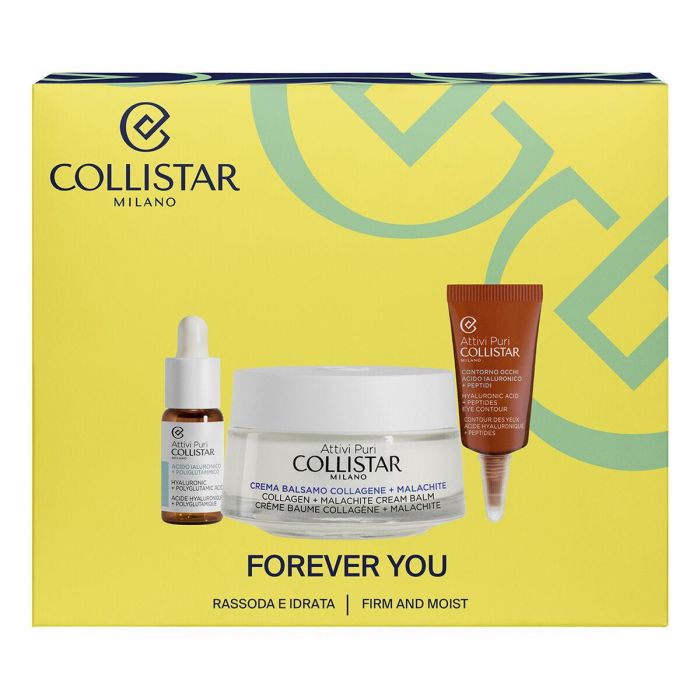 Collistar ATTIVI PURI COLÁGENO ESTUCHE 3 pz Set Cosmética Facial Tratamiento Antiarrugas Reafirmante 2