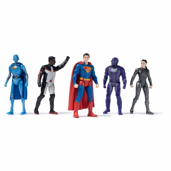 Spinmaster SPI6073655 Multipack Figuras 8 cm Superman La Película Figuras para Niños y Niñas a Partir de 4 Años 11