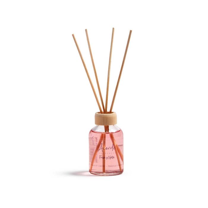 Mikado 50 Ml Con Varilla Fresa Y Nata Acorde 7X17CM (12 Unidades) 1 Mikado 50 Ml Con Varilla Fresa Y Nata Acorde 7X17CM (12 Unidades) 1