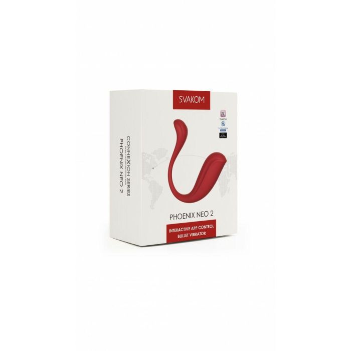 Vibrador Svakom Rojo 7 Vibrador Svakom Rojo 7