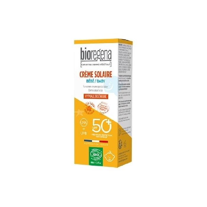 Crema Solar Bebé Spf50+ Hipoalergénica