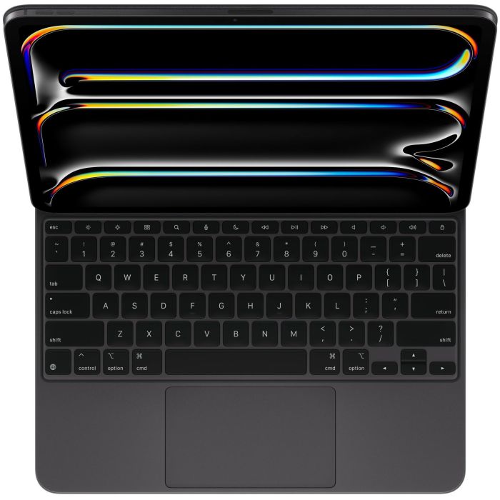 Apple Magic Keyboard para iPad Pro 13" (M4) Negro Teclado QWERTY Inglés EE.UU. con Trackpad y puerto USB-C 1