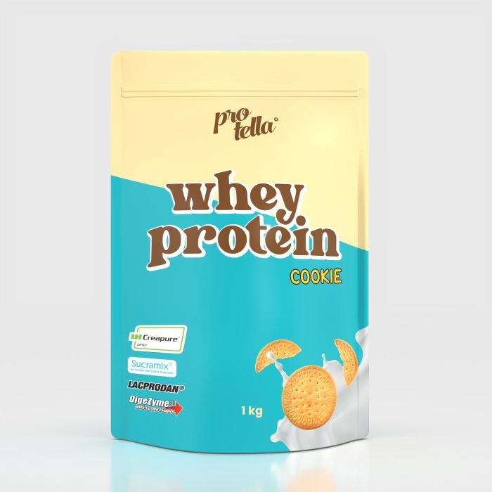 PROTELLA Whey Protein Cookie Dough 1Kg