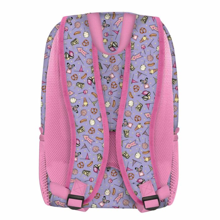 Mochila Escolar Gorjuss First prize Lila 34.5 x 43.5 x 22 cm