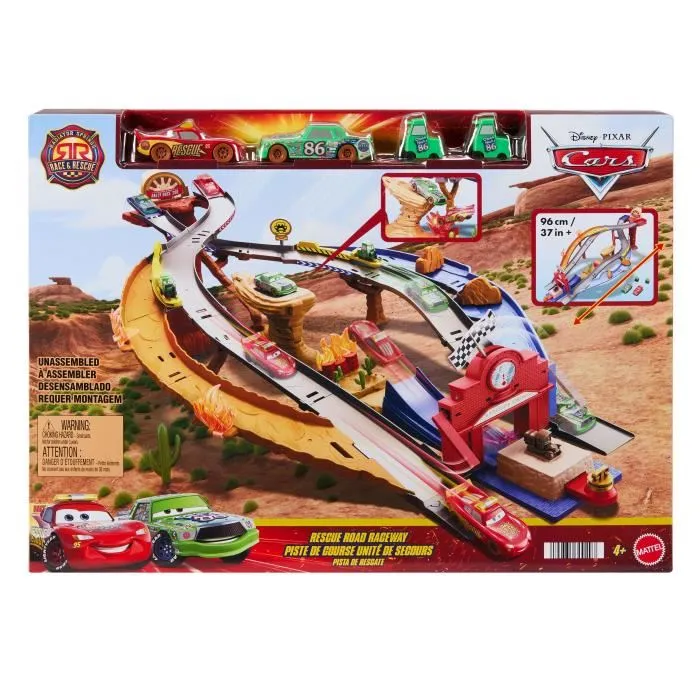 Mattel Disney Pixar Cars Radiador Springs Race & Rescue Videojuego 2