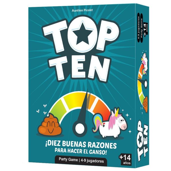 Juego Mesa Top Ten Pegi 14 Juego Mesa Top Ten Pegi 14