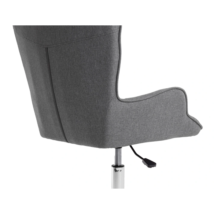 Q-connect Silla de Escritorio Mes Sina Base Metálica, Ruedas Premium, Altura Max 960 mm, Color Gris 7 Q-connect Silla de Escritorio Mes Sina Base Metálica, Ruedas Premium, Altura Max 960 mm, Color Gris 7