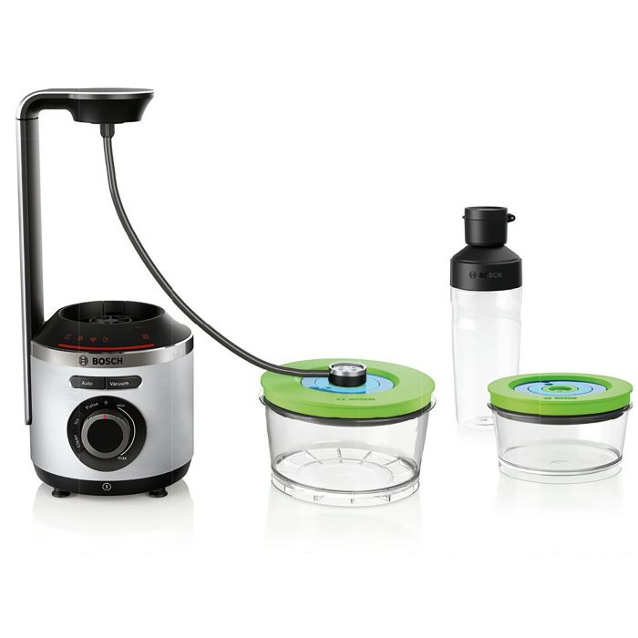 Licuadora de vacío 2 en 1 - BOSCH - VitaPower Serie 8 MMBV625M - 1000 W - Acero inoxidable / Negro 3