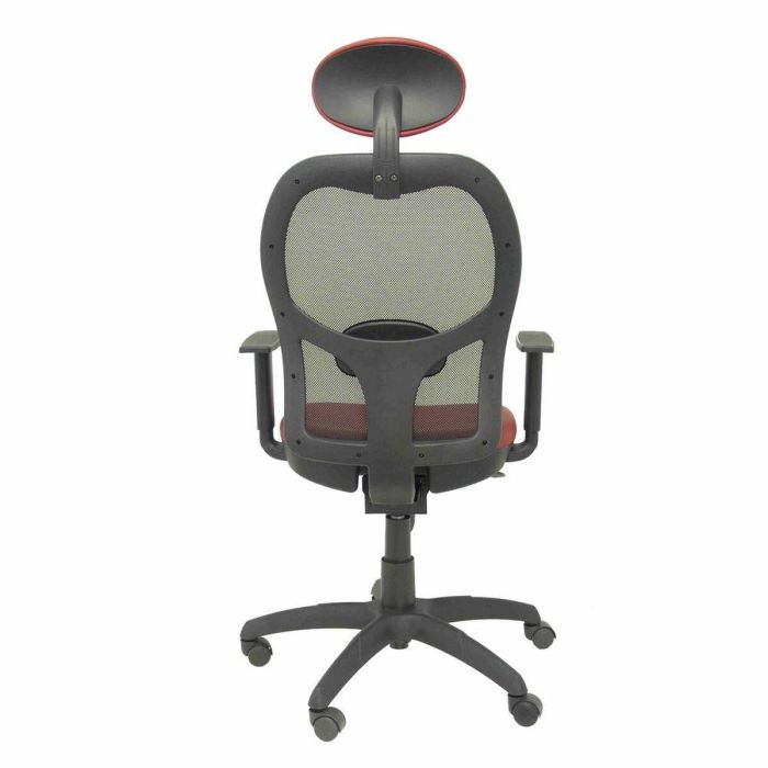 Silla de Oficina con Cabecero Jorquera malla Piqueras y Crespo NSPGRAC Granate 1 Silla de Oficina con Cabecero Jorquera malla Piqueras y Crespo NSPGRAC Granate 1