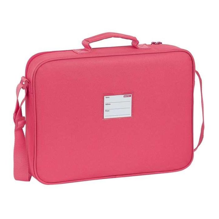 Blackfit8 Cartera Extraescolares Fresa Rosa Poliéster 600D 1 Blackfit8 Cartera Extraescolares Fresa Rosa Poliéster 600D 1