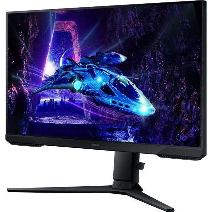 Samsung SAM1714526406724 Monitor Gaming Odyssey G3 G30D 24 Pulgadas FHD Panel VA 180Hz 1ms Pivotable Orientable DisplayPort Negro 1