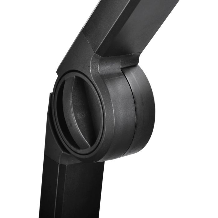 Cherry MA 6.0 uni Soporte de Escritorio para Micrófono con USB-HUB Integrado, Negro, Aluminio, USB 2