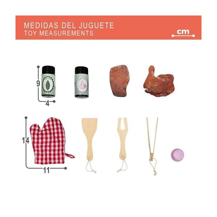 Cocina de Juguete Teamson BBQ 60 x 66,5 x 30 cm 9