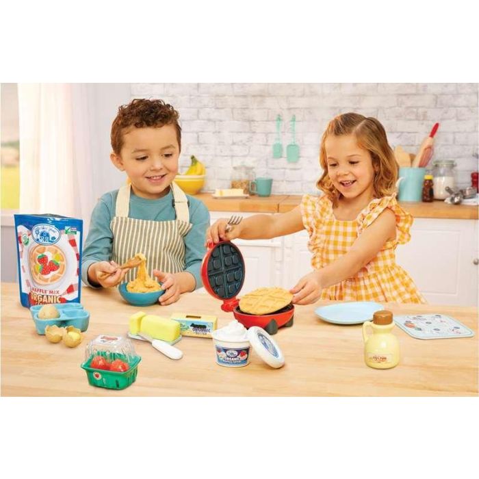 MGA Kit Creativo de Gofres con más de 18 Accesorios para Cocinar y Desayunar. Incluye Sirope y Mantequilla. Juguete para Niños +3 Años. 16 MGA Kit Creativo de Gofres con más de 18 Accesorios para Cocinar y Desayunar. Incluye Sirope y Mantequilla. Juguete para Niños +3 Años. 16