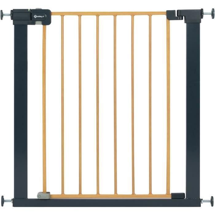 Puerta de seguridad infantil SAFETY 1st Easy Close, efecto madera, 73-80 cm (máx. 136 cm) 1 Puerta de seguridad infantil SAFETY 1st Easy Close, efecto madera, 73-80 cm (máx. 136 cm) 1