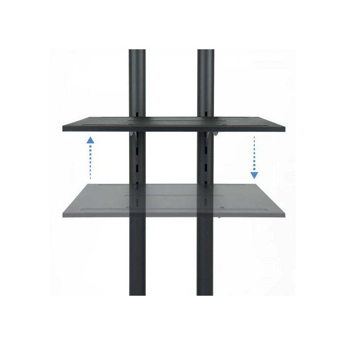 TooQ FS1470M-B Soporte de Suelo Inclinable para TV de 37-70" hasta 50kg