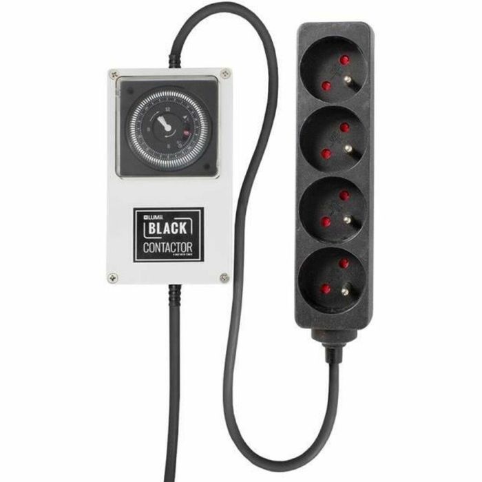 Lumii LUM5034517303229 Temporizador de Iluminación con Regleta 4 Enchufes