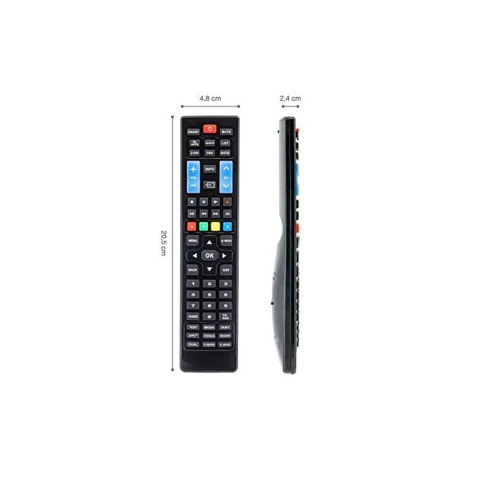 Mando a Distancia para Smart TV Ewent EW1575 Negro 3