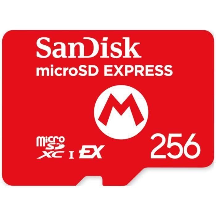 SanDisk Tarjeta de memoria Micro SD Express 256 GB para Nintendo Switch 2 NINSW2SDSAN 1 SanDisk Tarjeta de memoria Micro SD Express 256 GB para Nintendo Switch 2 NINSW2SDSAN 1