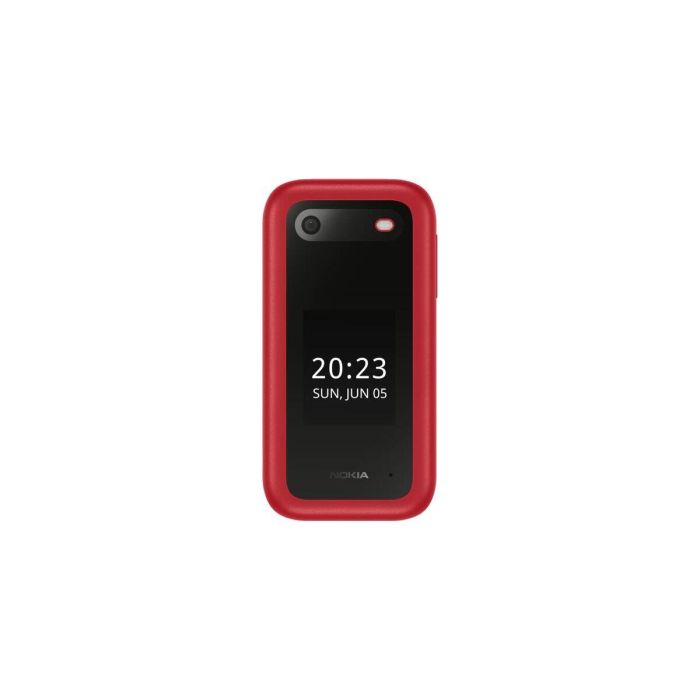 Nokia 2660 FLIP RD Teléfono Móvil Plegable Rojo, Pantalla y Botones Grandes, Batería Larga, Botón Emergencia, HAC. 8 Nokia 2660 FLIP RD Teléfono Móvil Plegable Rojo, Pantalla y Botones Grandes, Batería Larga, Botón Emergencia, HAC. 8