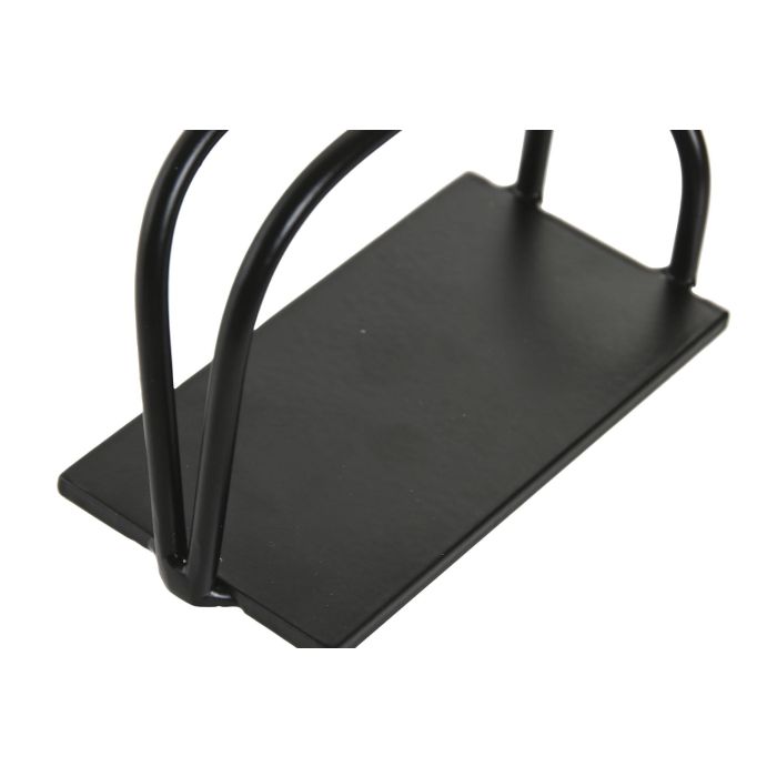 Soporte Incienso Arabe DKD Home Decor Negro 3 x 7 x 10 cm (4 Unidades) 2