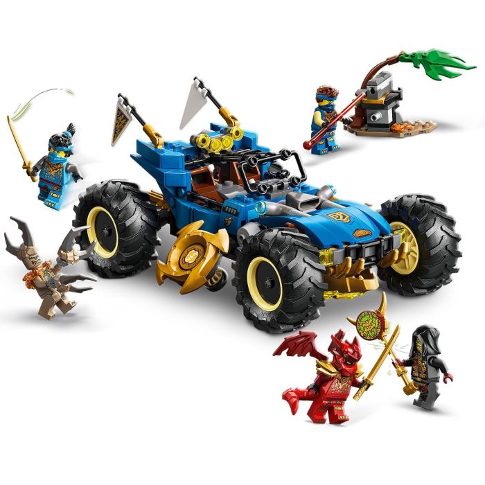LEGO Ninjago Coche Transformable de Jay 71856 Set de Construcción para Niños +8 Años con 387 Piezas 1