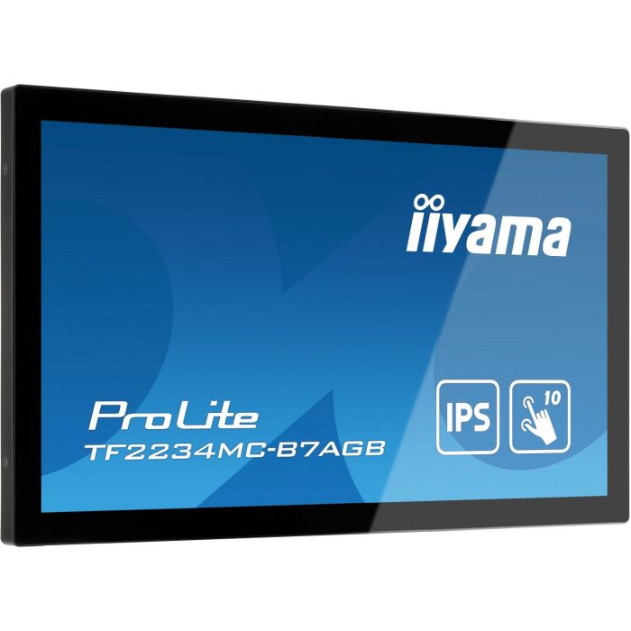iiyama TF2234MC-B7AGB Monitor Táctil Open Frame 21.5" IPS LED Full HD Multitáctil PCAP 10 Puntos Antirreflejos IP65 HDMI VGA 3