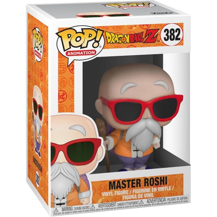 Funko Pop Dragon Ball Z Master Roshi - Figura de Vinilo de 9 cm con Caja Original 2