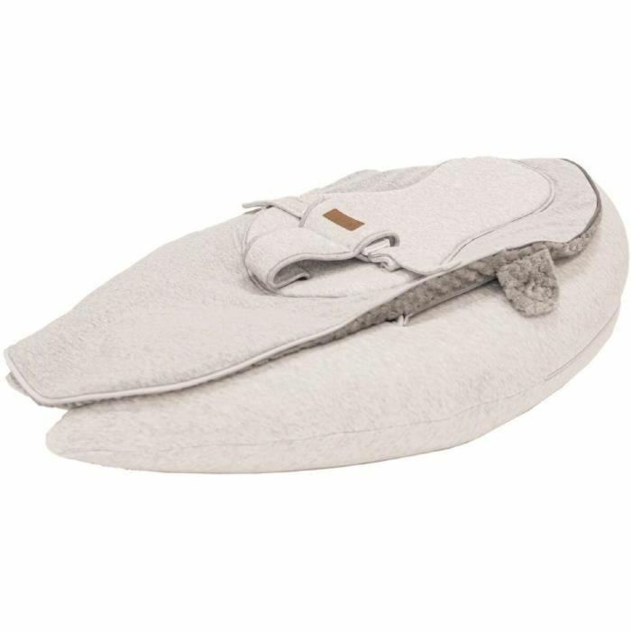 Domiva Cojín de Lactancia Multifuncional NOVA - 202 cm - 4 en 1 - Soft Nova - Pearl 3