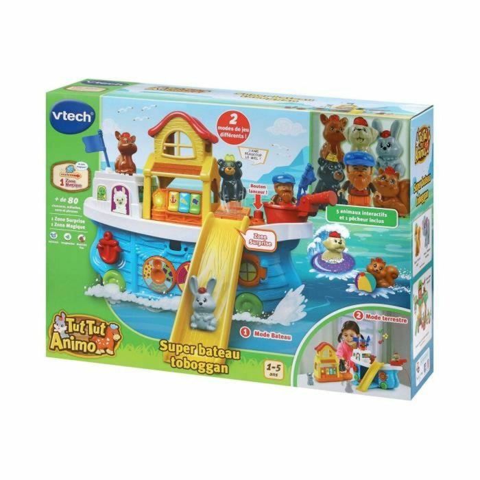 VTECH TUT TUT ANIMO - BARCO SUPER DESLIZANTE 5 VTECH TUT TUT ANIMO - BARCO SUPER DESLIZANTE 5
