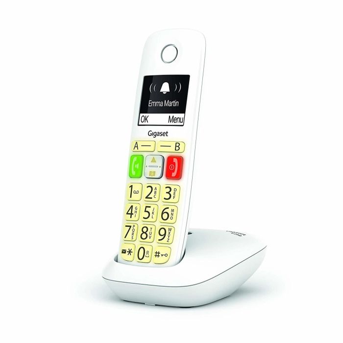 Gigaset E290 Teléfono DECT/analógico Identificador de llamadas Blanco 2