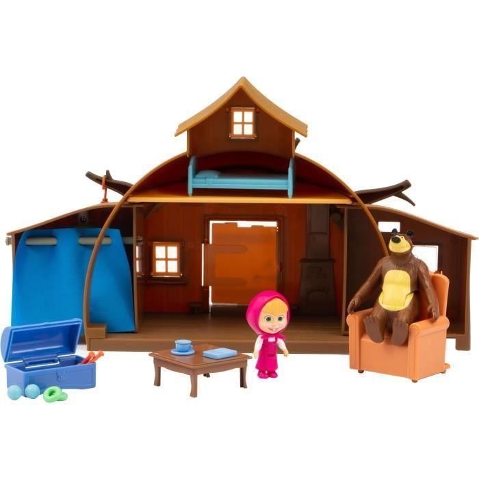 La Casa de Michka - GPTOYS - MASHA & MICHKA - MHA22 - Incluye 2 figuras + 15 accesorios - A partir de 3 años 1 La Casa de Michka - GPTOYS - MASHA & MICHKA - MHA22 - Incluye 2 figuras + 15 accesorios - A partir de 3 años 1