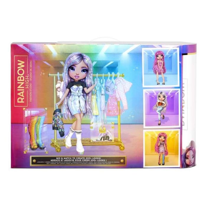 MGA Estudio Fashion Rainbow High Muñeca con Más de 300 Looks y Accesorios, Incluye Muñeca Exclusiva, 22 cm 11