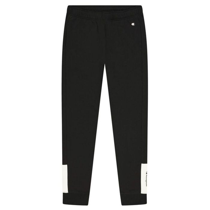 Pantalón Largo Deportivo Champion Rib Cuff Colour Block Negro Hombre 31 Pantalón Largo Deportivo Champion Rib Cuff Colour Block Negro Hombre 31