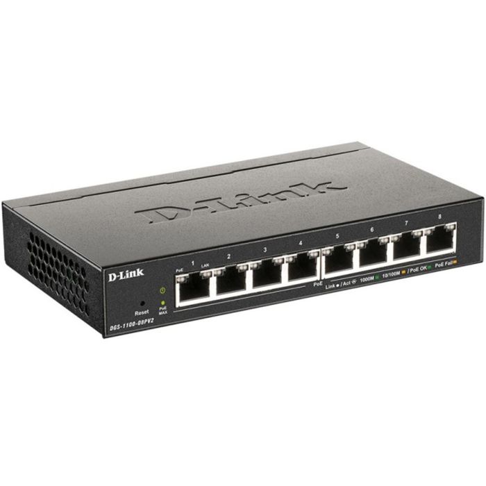 Switch D - Link 8 Puertos Gestionable Easysmart 1 Switch D - Link 8 Puertos Gestionable Easysmart 1