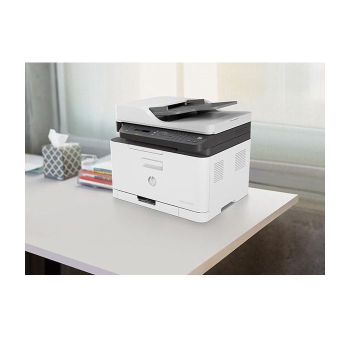 HP 4ZB97A Impresora Multifunción Color Láser MFP 179FNW 4 en 1 WiFi Ethernet USB Fax ADF 40 Hojas Blanca Oficina 10