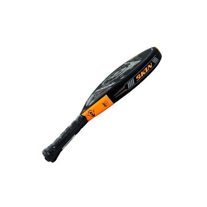 Pala de Pádel Dunlop Skin Attack/ Negro y Naranja 4