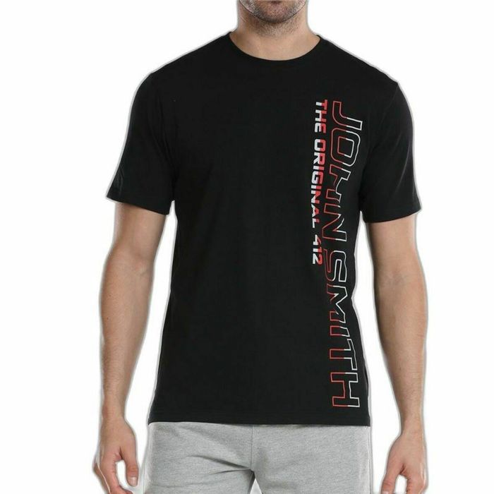 Camiseta de Manga Corta Hombre John Smith Jalde Negro 0 Camiseta de Manga Corta Hombre John Smith Jalde Negro 0